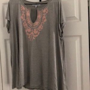 Black and white striped shirt